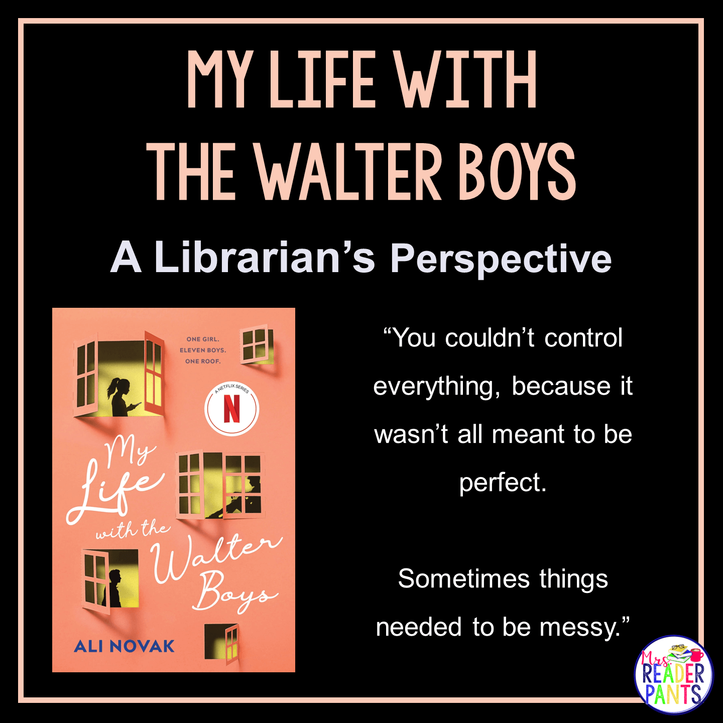 Review My Life With The Walter Boys Novak MrsReaderPants