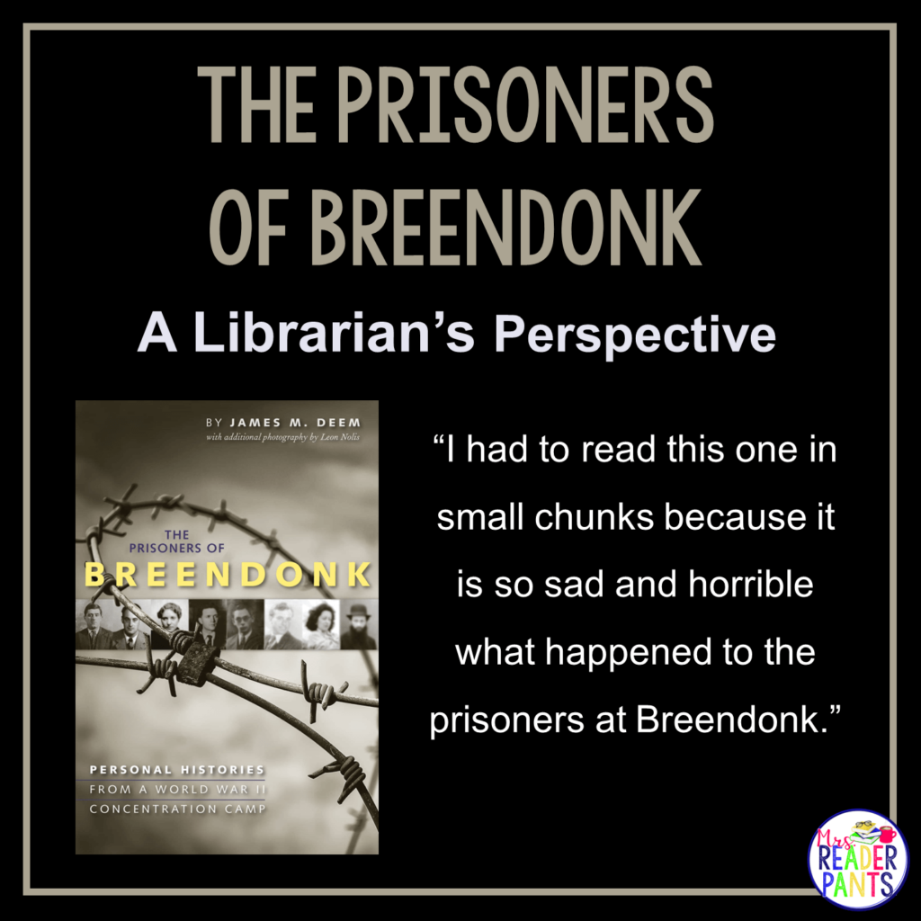 This is a Librarian's Perspective Review of The Prisoners of Breendonk by James M. Deem.