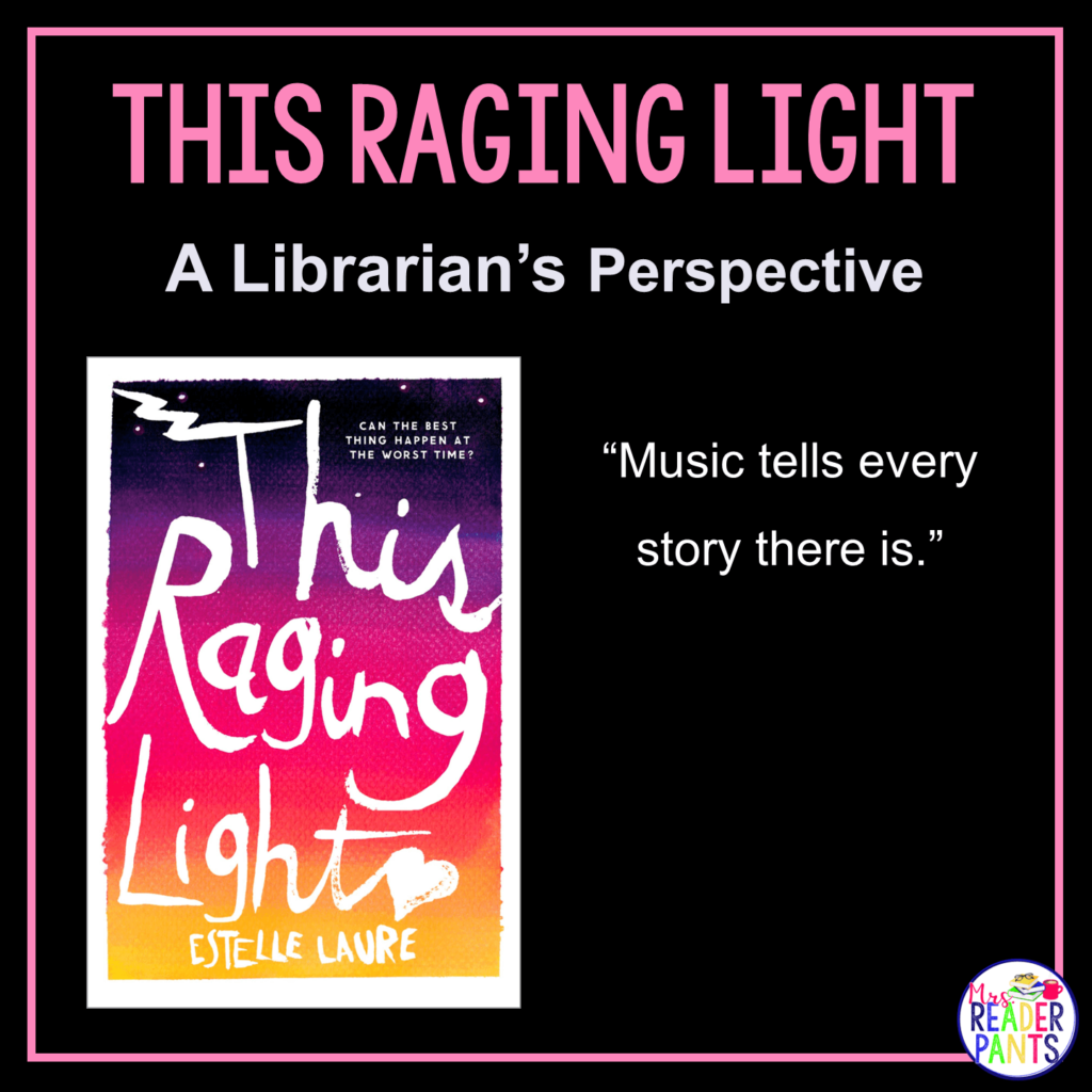 This is a Librarian's Perspective Review of This Raging Light by Estelle Laure.