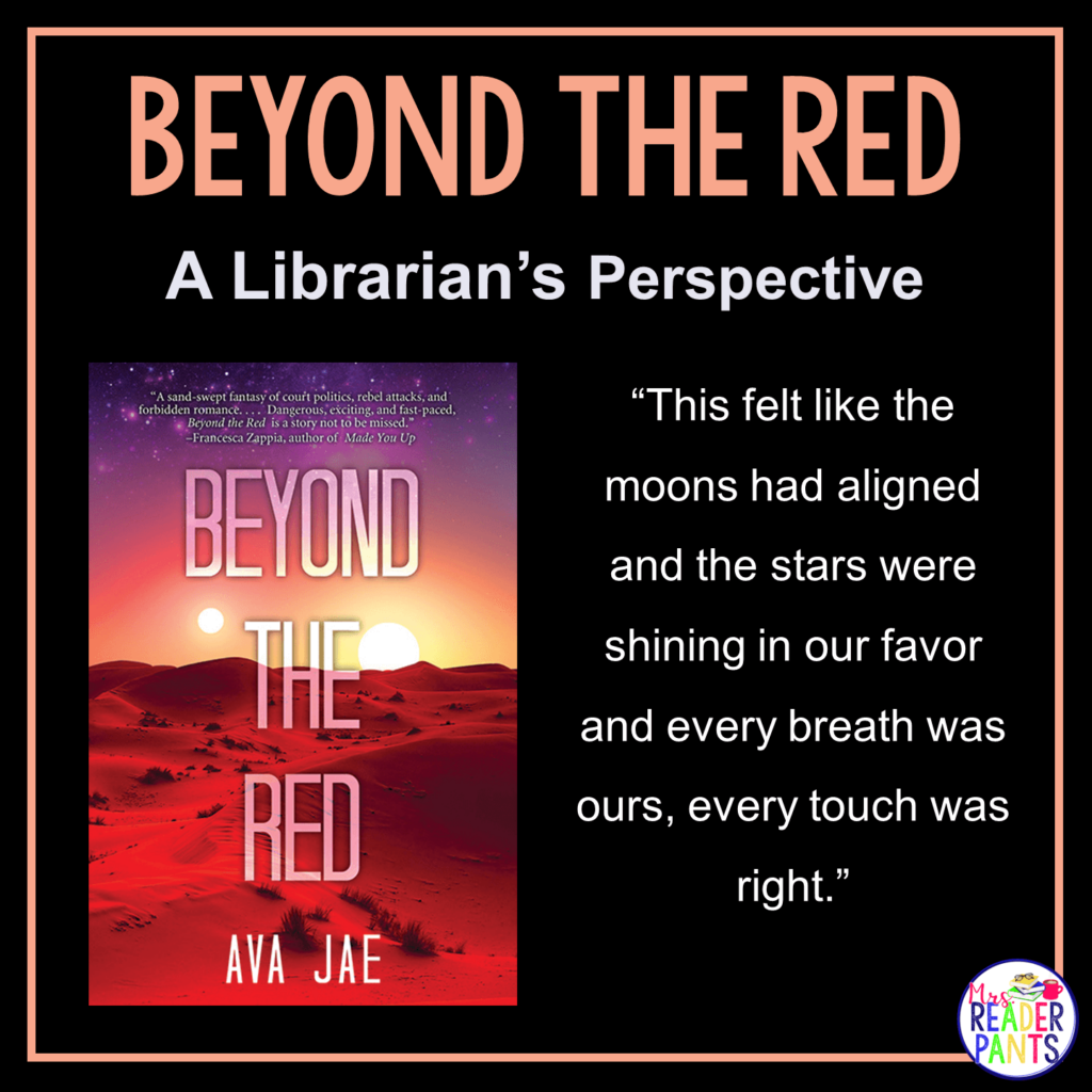 This is a Librarian's Perspective Review of Beyond the Red by Ava Jae.
