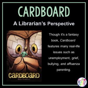 This is a Librarian's Perspective Review of Cardboard by Doug TenNapel.