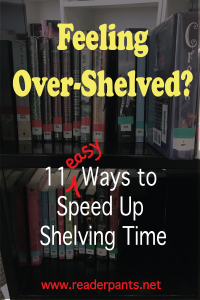 New school librarians often struggle with time management, particularly when it comes to shelving what could be over a thousand library books every week.