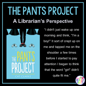 This is a Librarian's Perspective Review of The Pants Project by Cat Clarke.