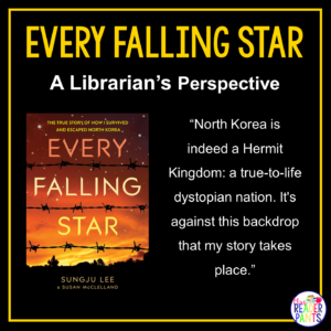 This is a Librarian's Perspective Review of Every Falling Star by Sungju Lee.