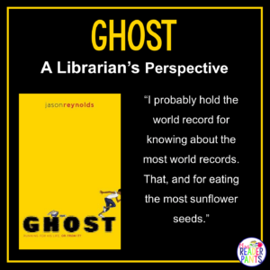 This is a Librarian's Perspective Review of Ghost by Jason Reynolds.