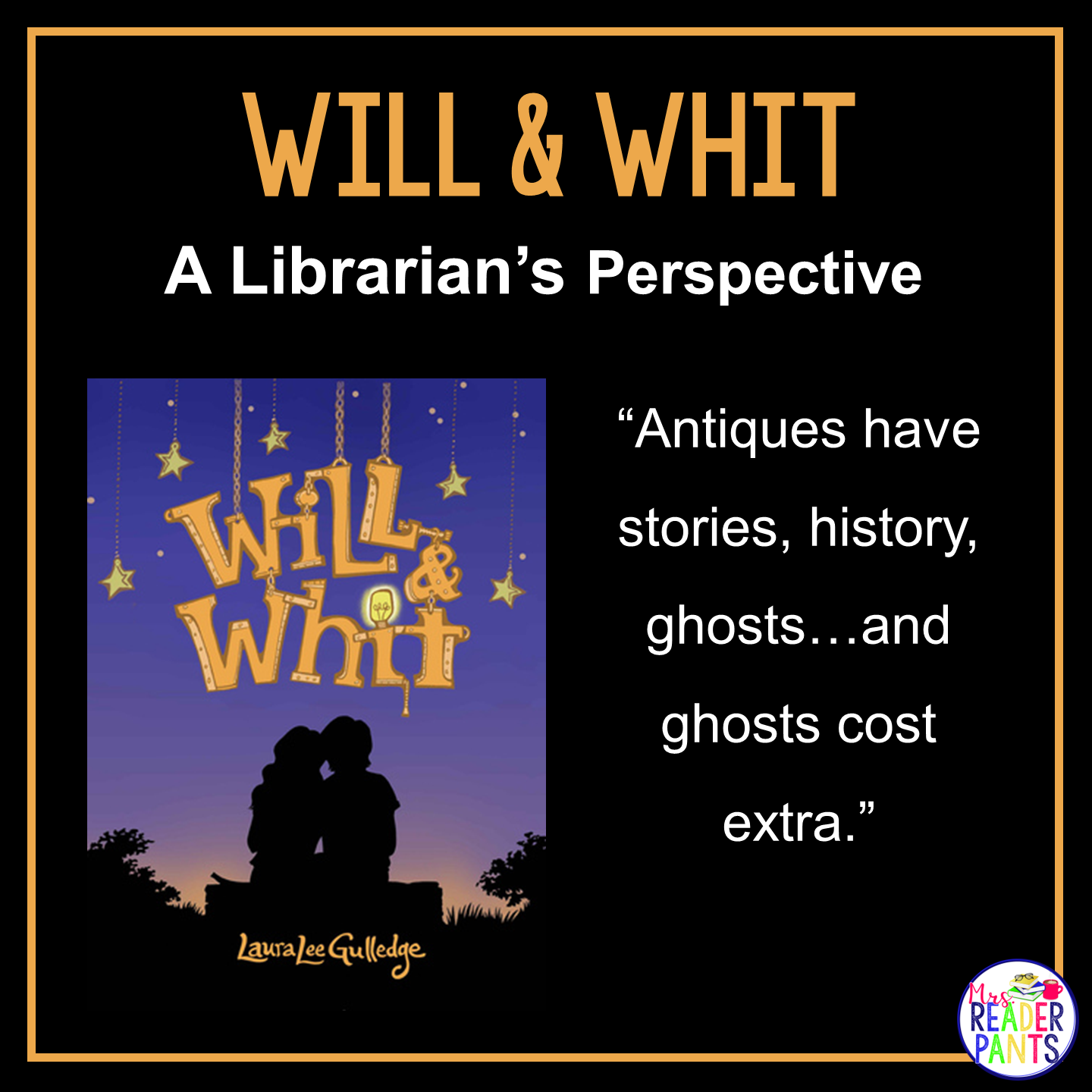 This is a Librarian's Perspective Review of Will & Whit by Laura Lee Gulledge.