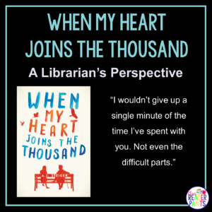 This is a Librarian's Perspective Review of When My Heart Joins the Thousand by AJ Steiger.