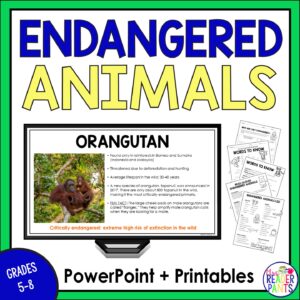 Endangered Animals - Earth Day Activities - Mrs. ReaderPants