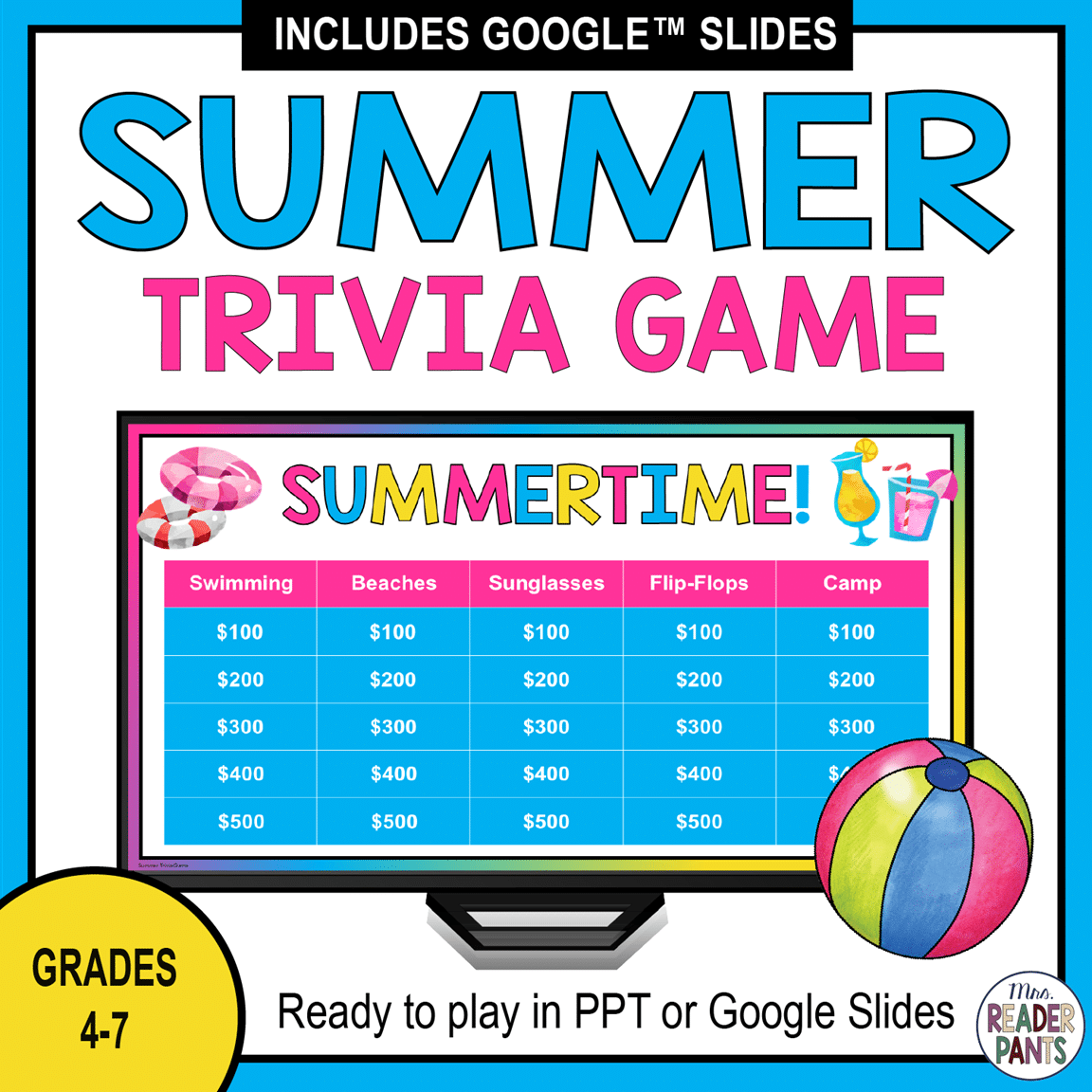 Summer Trivia Game