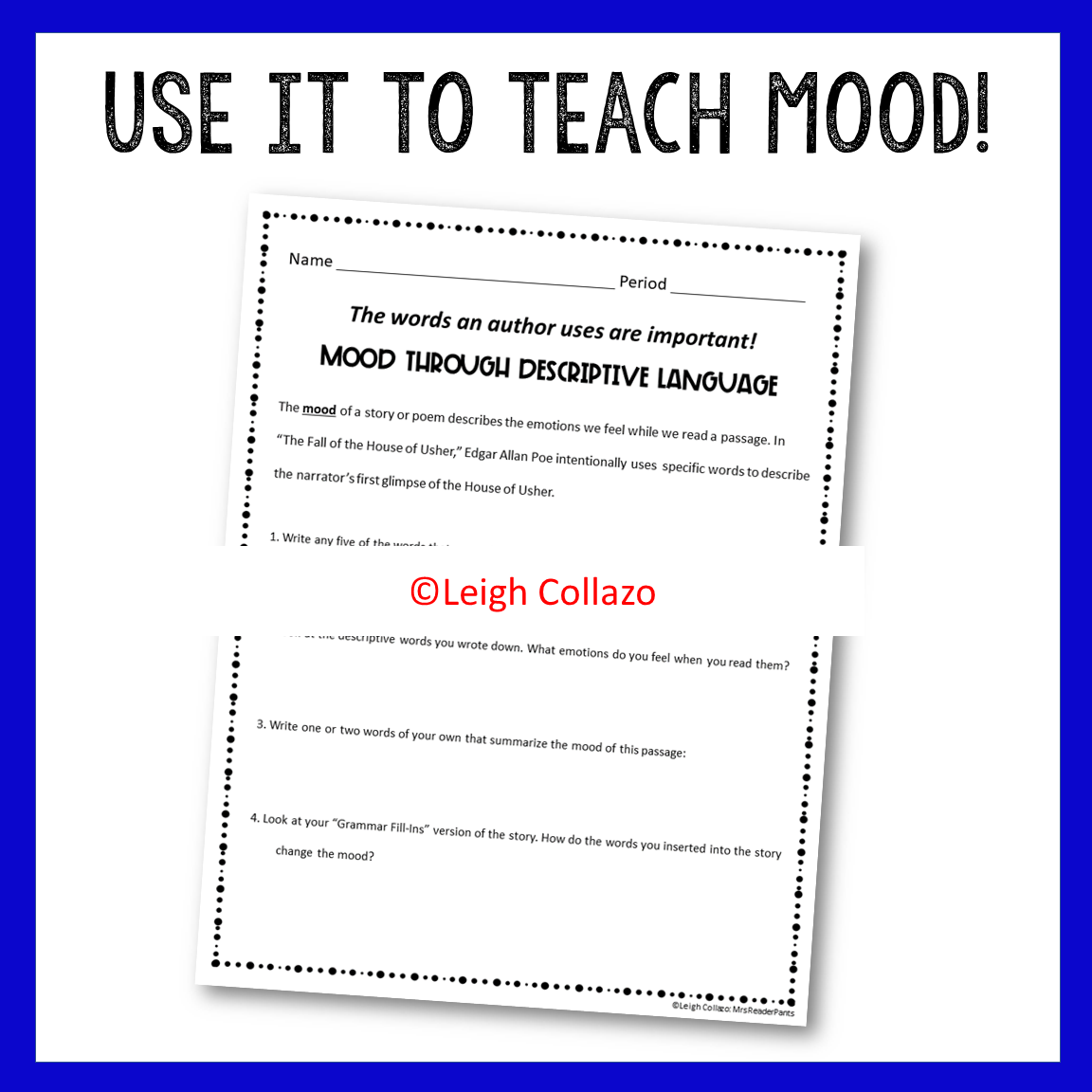 The Fall of the House of Usher - Grammar Activity - Mood - Image 3