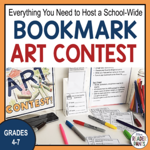 This Bookmark Art Contest Starter Kit has everything you need to start a Bookmark Contest at your school.