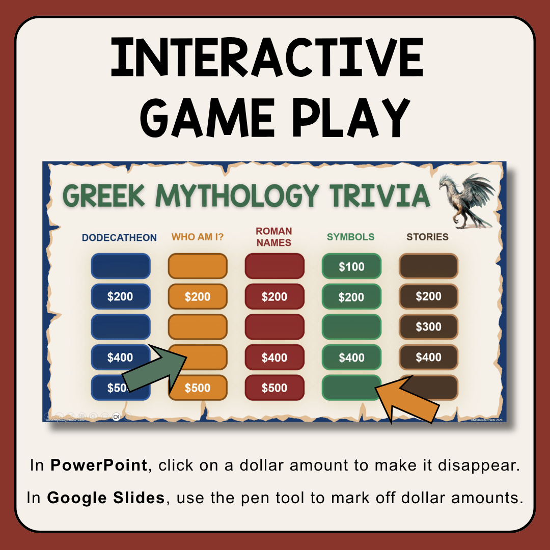 Greek Mythology Trivia Game - Greek Gods and Goddesses - Image 4