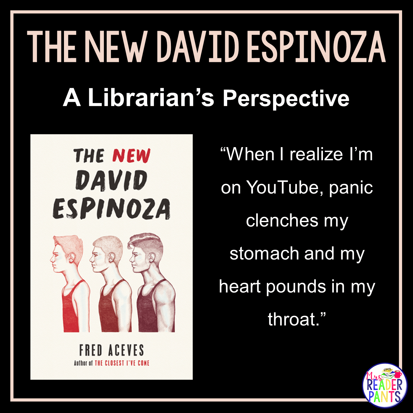 This is a Librarian's Perspective Review of The New David Espinoza by Fred Aceves.