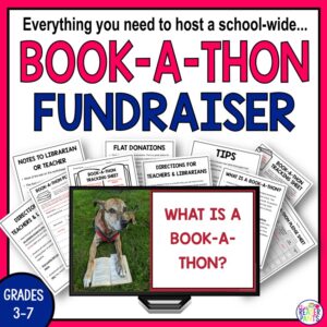 Book-a-Thon fundraiser for school libraries and classrooms. Includes everything you need to get started.