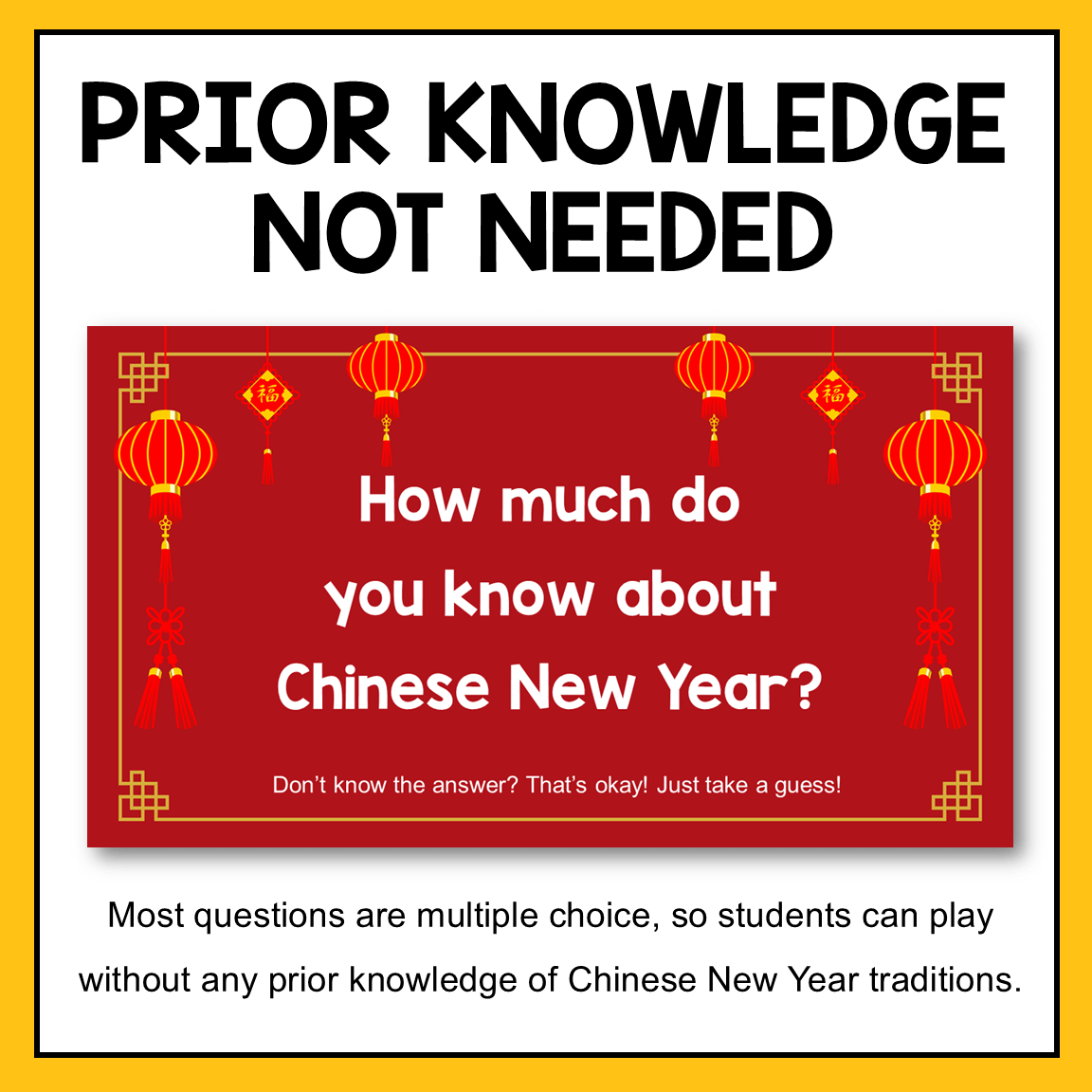 This Chinese New Year Trivia Game is updated for 2026, the Year of the Horse. Prior knowledge is not needed - all questions are multiple choice.