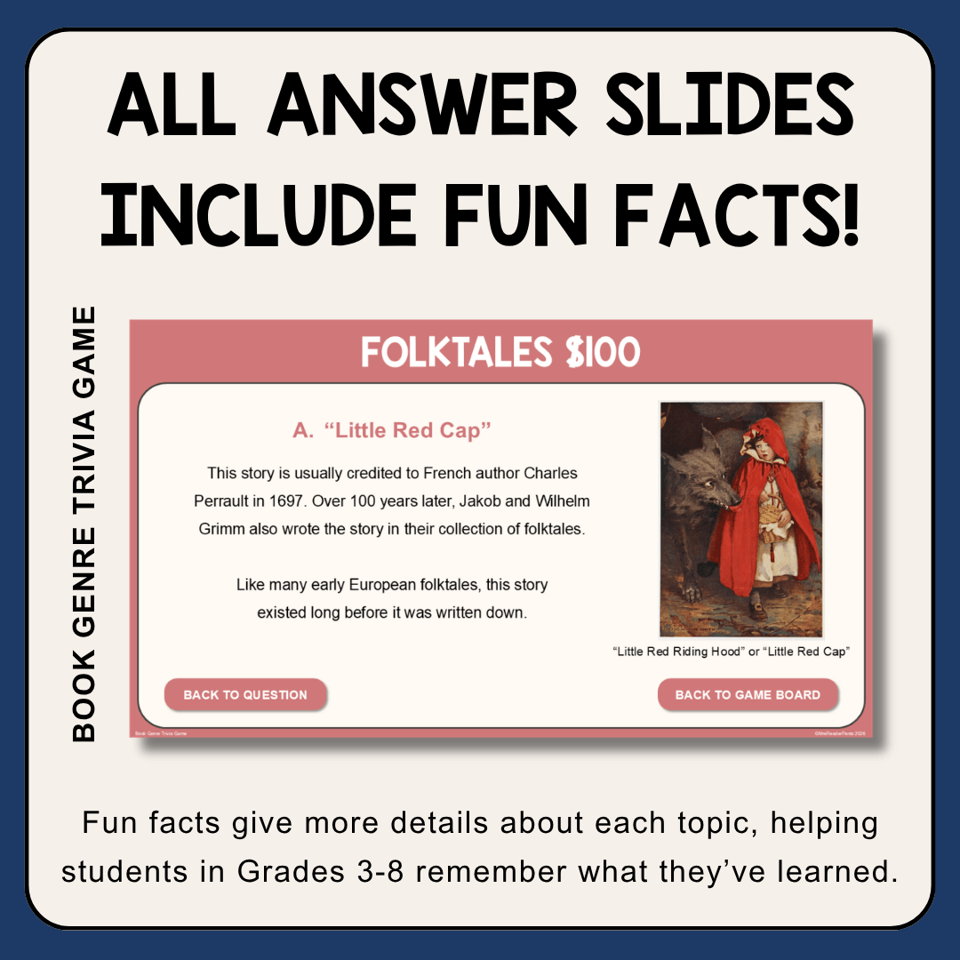 This Trivia Games Bundle includes 17 editable trivia games for Grades 3-8. Play in PowerPoint or Google Slides.
