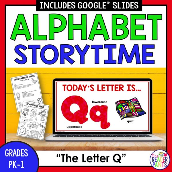 Alphabet Storytime for Letter Q