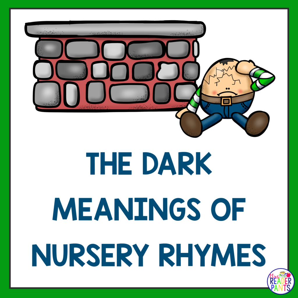 This is a library lesson about the dark meanings of nursery rhymes. Due to the dark nature of the rhymes featured, it is best for older students.