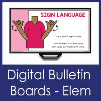 Digital Bulletin Boards - Elementary