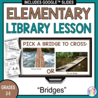 This Bridges Library Lesson is a great introduction to STEM and engineering for Grades 2-5.