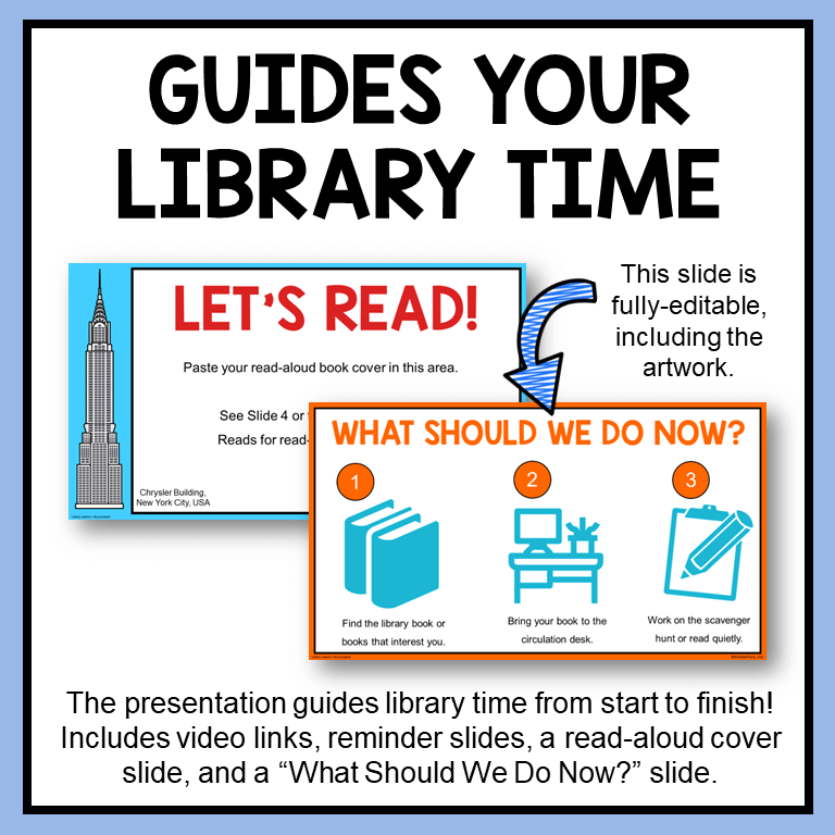 This Skyscrapers Library Lesson guides your library time.