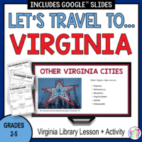 This Virginia Library Lesson is for Grades 2-5.
