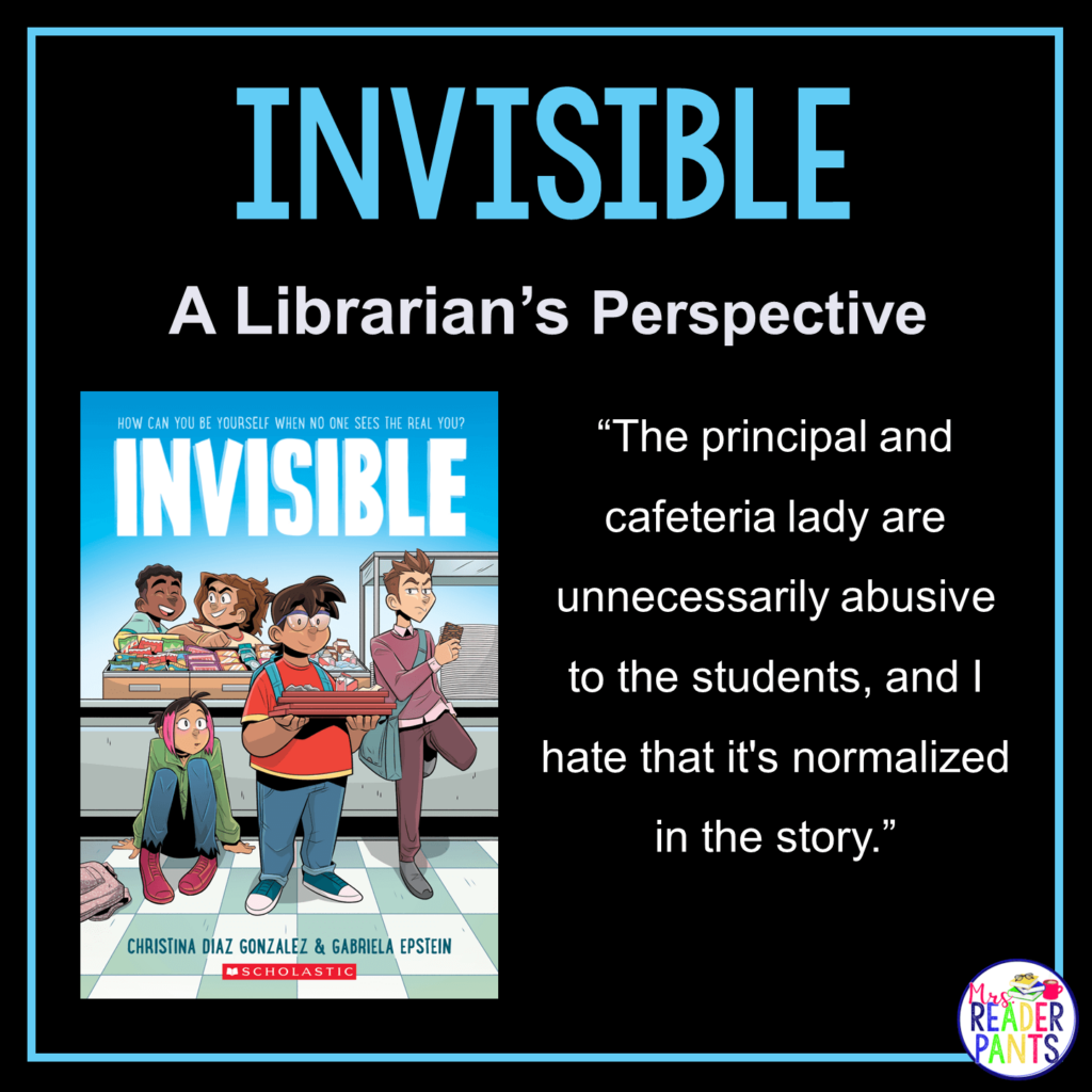 This is a Librarian's Perspective Review of Invisible by Christina Diaz Gonzalez.