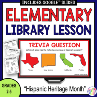 This Hispanic Heritage Month Library Lesson is for libraries serving Grades 2-5.