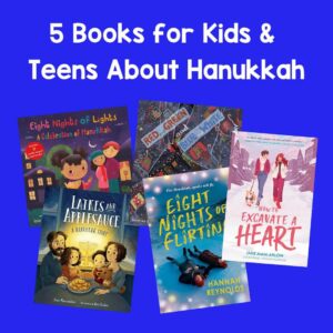 These five books about Hanukkah also come with a free display poster.