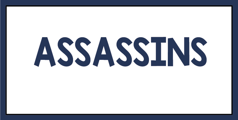 Click here for books featuring assassins.