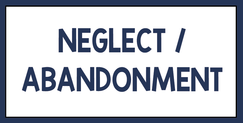 Click here for books about neglect and abandonment.