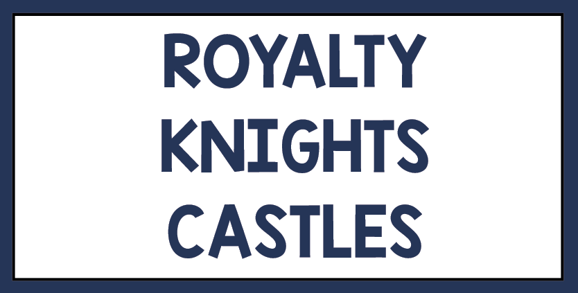 Click here for books about royalty, knights, and castles.