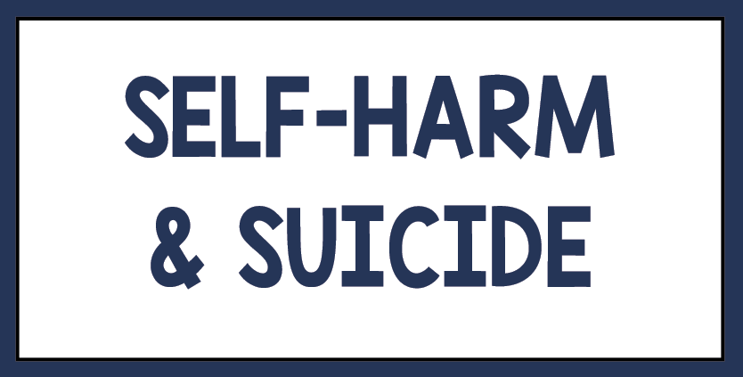 Click here for books about self-harm and suicide.