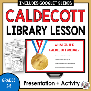 This Caldecott Medal Library Lesson introduces the Caldecott Award. It is for students in Grades 2-5.