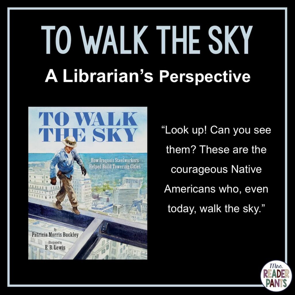 This is a Librarian's Perspective Review of To Walk the Sky by Patricia Morris Buckley.