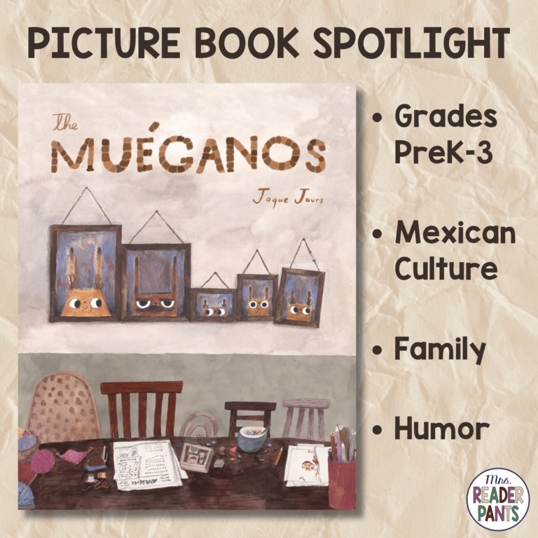 The Mueganos by Jaque Jours is a humorous picture book spotlighting Mexican culture and family togetherness.