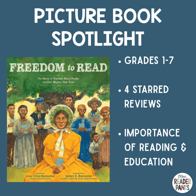 In this Picture Book Spotlight, author Lesa Cline-Ransome celebrates Mary Peake, a teacher who started a secret school for young Black students in the pre-Civil War American South. Recommended for Grades 1-7.