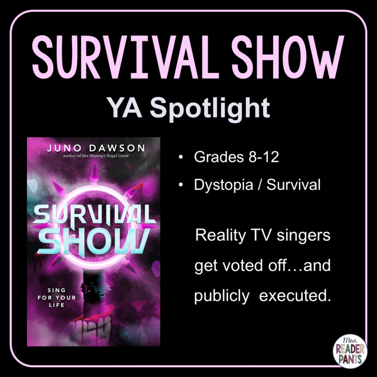 Survival Show is a YA dystopia by Juno Dawson. Recommended for Grades 8-12.