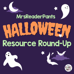 This Halloween Resource Round-up gathers my favorite Halloween library lessons and activities in one place. Includes free and paid resources.
